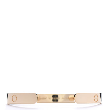 Cartier 18K Yellow Gold LOVE Cuff Bracelet 16 3 of 5