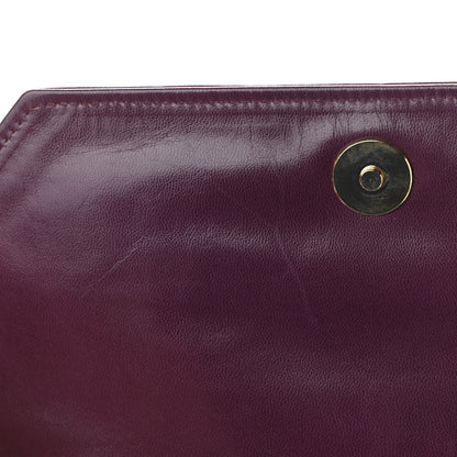 Chanel Alligator Envelope Flap Burgundy 12 of 12