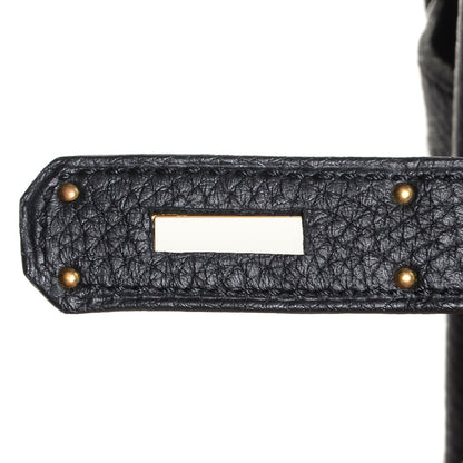 Hermes Togo Birkin 40 Black 10 of 28