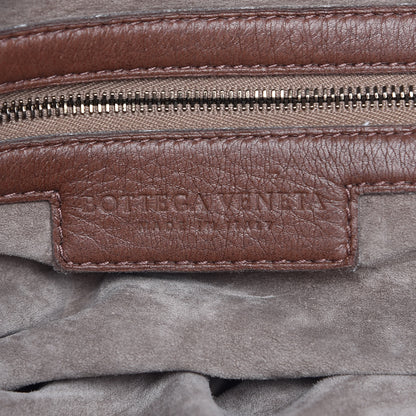 Bottega Veneta Washed Cervo Deerskin Loop Hobo Bag Elephant 6 of 16