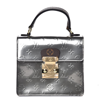Louis Vuitton Vernis Epi Monogram Spring Street Bitume Metallise 1 of 10