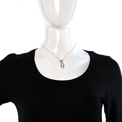 Hermes Sterling Silver Amulette Chaine d'Ancre Necklace 2 of 5