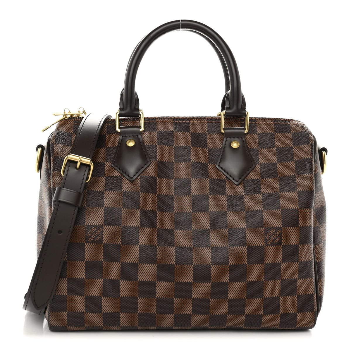 Damier Ebene Speedy Bandouliere 25