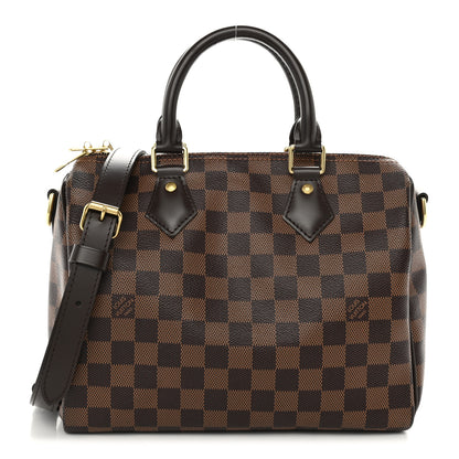Louis Vuitton Damier Ebene Speedy Bandouliere 25 1 of 9