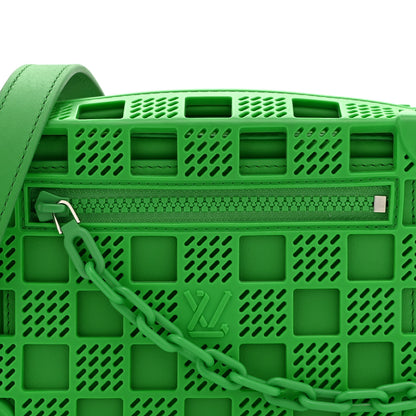 Louis Vuitton Rubber Cowhide Mini Soft Trunk Green 7 of 9