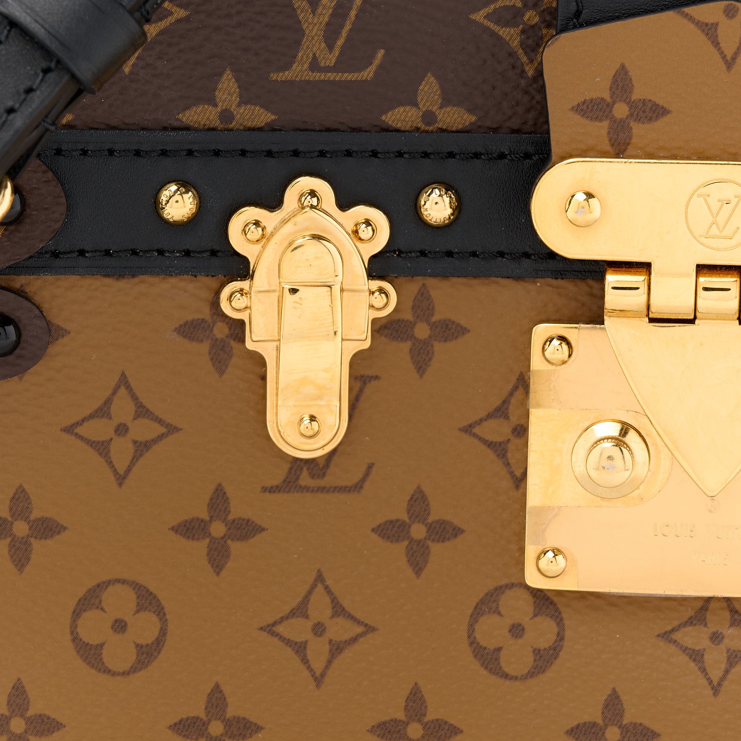 Louis Vuitton Reverse Monogram Trunk Clutch 7 of 12