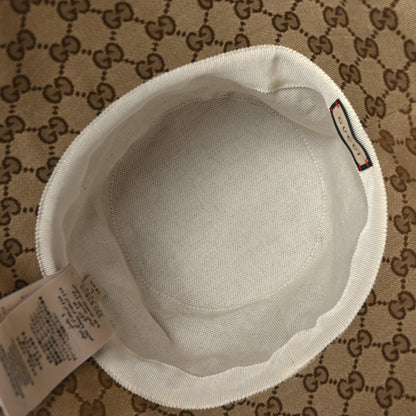 Gucci Monogram Wide Brim Hat L Beige 6 of 8