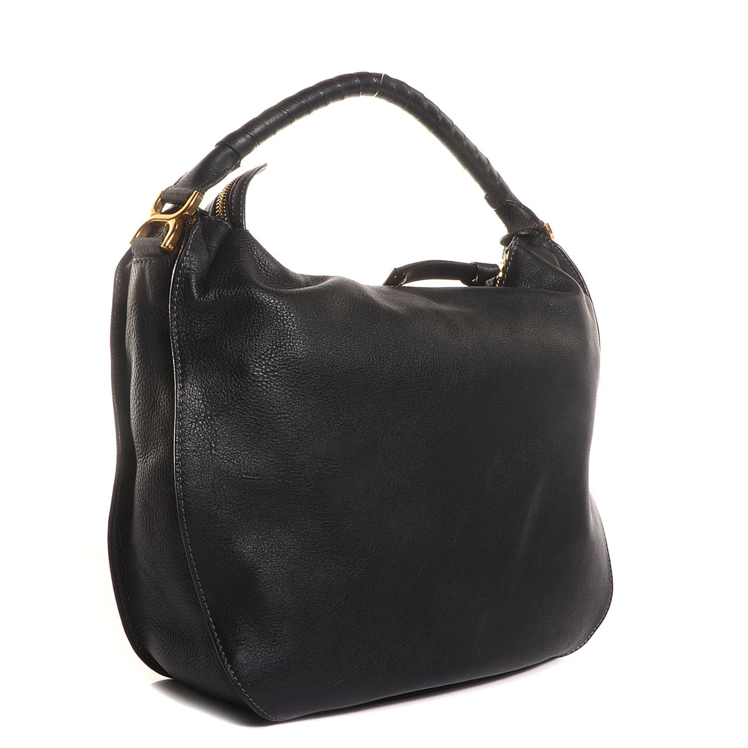 Chloe Calfskin Large Marcie Hobo Black 3 of 9