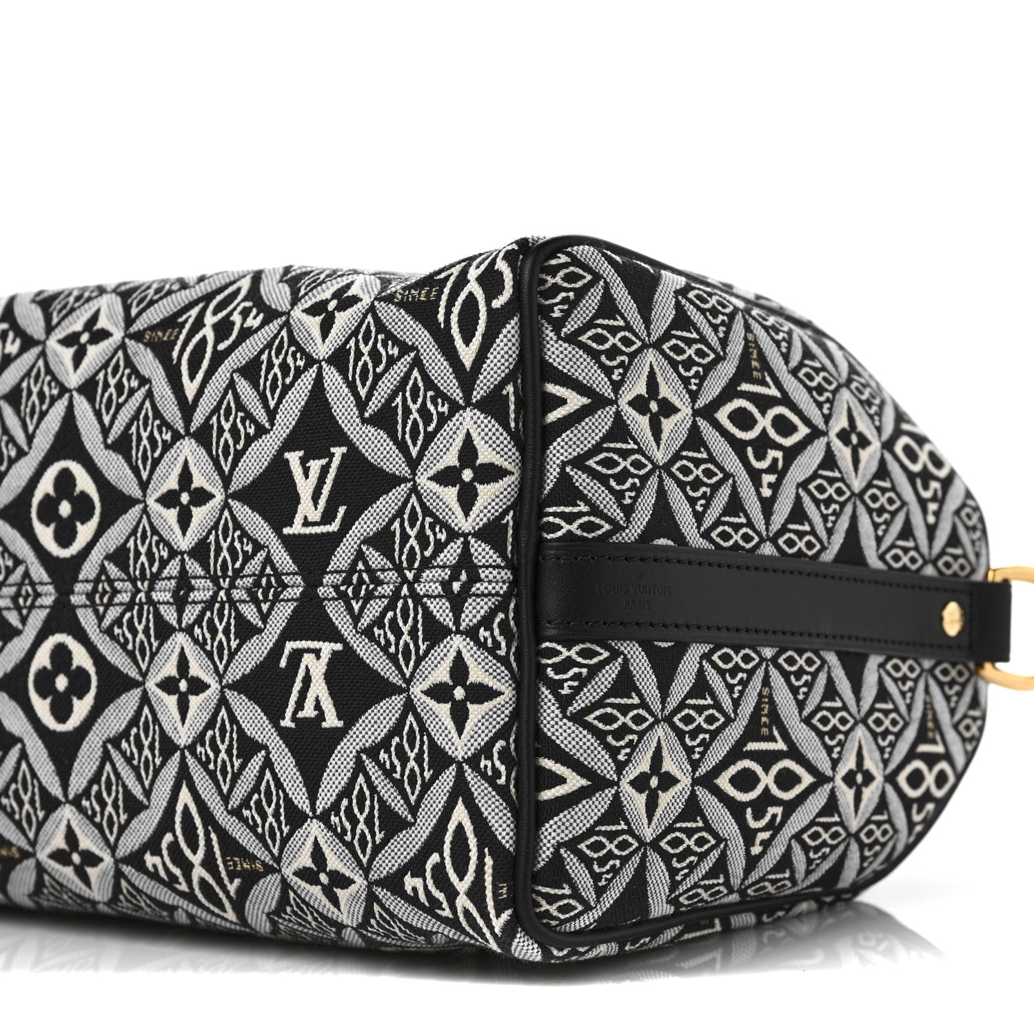 Louis Vuitton Jacquard Since 1854 Speedy Bandouliere 25 Grey 9 of 9