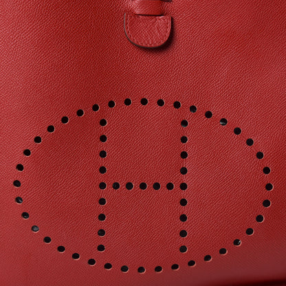 Hermes Epsom Evelyne III GM Rouge Casaque 13 of 13