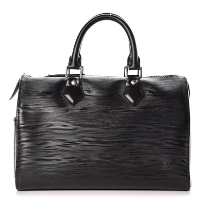 Louis Vuitton Epi Speedy 30 Black 1 of 12