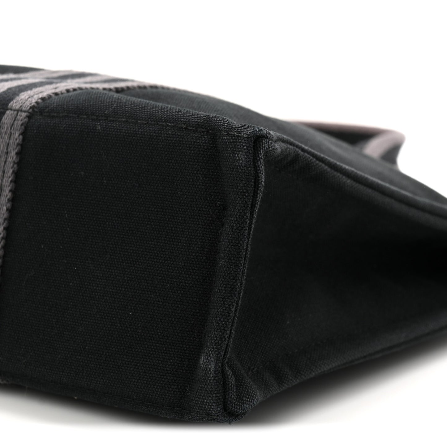 Canvas Herline PM Tote  Black