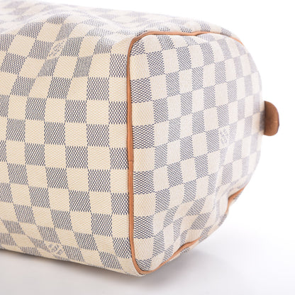 Louis Vuitton Damier Azur Speedy 30 9 of 9