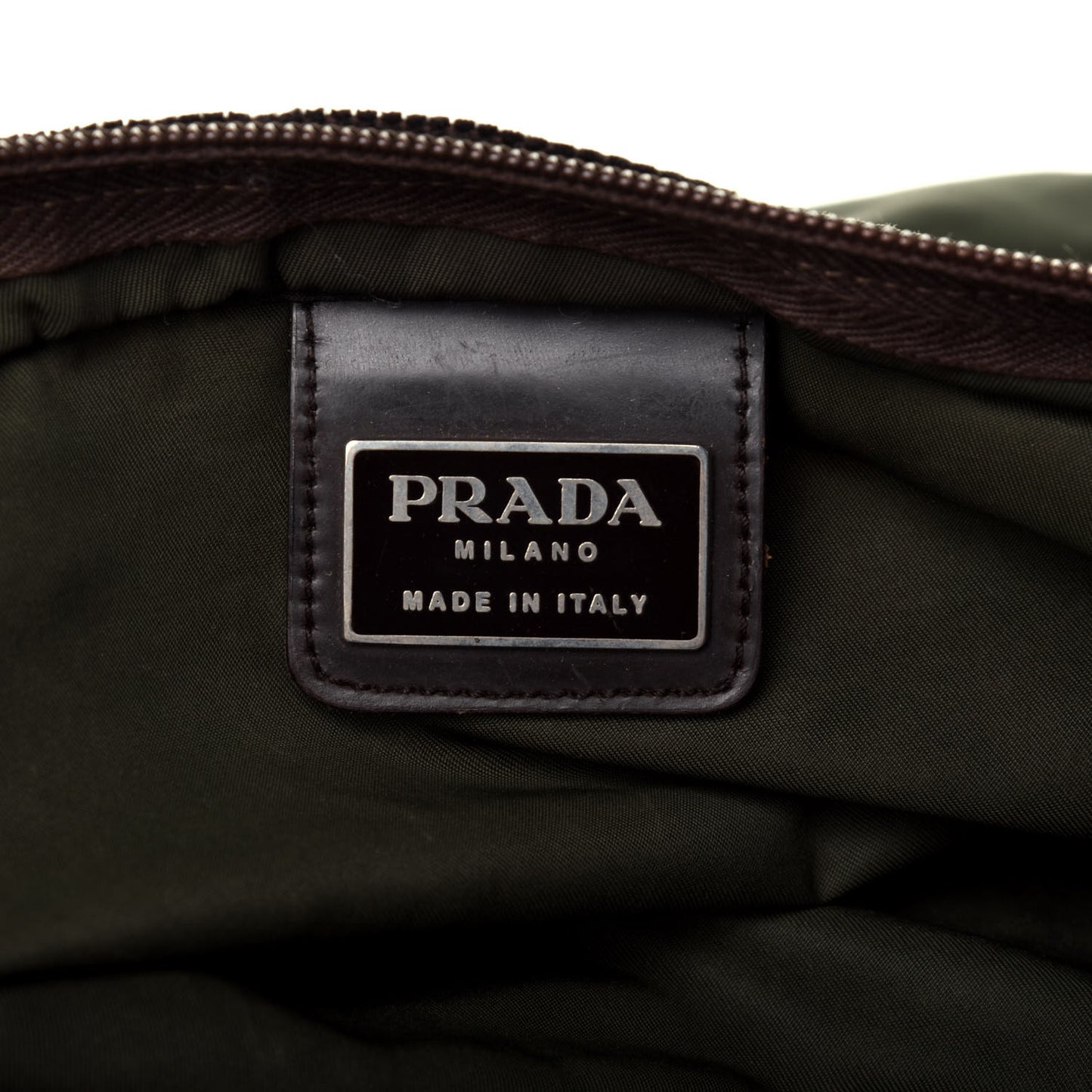 Nylon Vela Flat Messenger Bag Mimetico