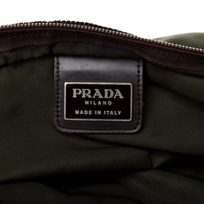 Prada Nylon Vela Flat Messenger Bag Mimetico 6 of 22