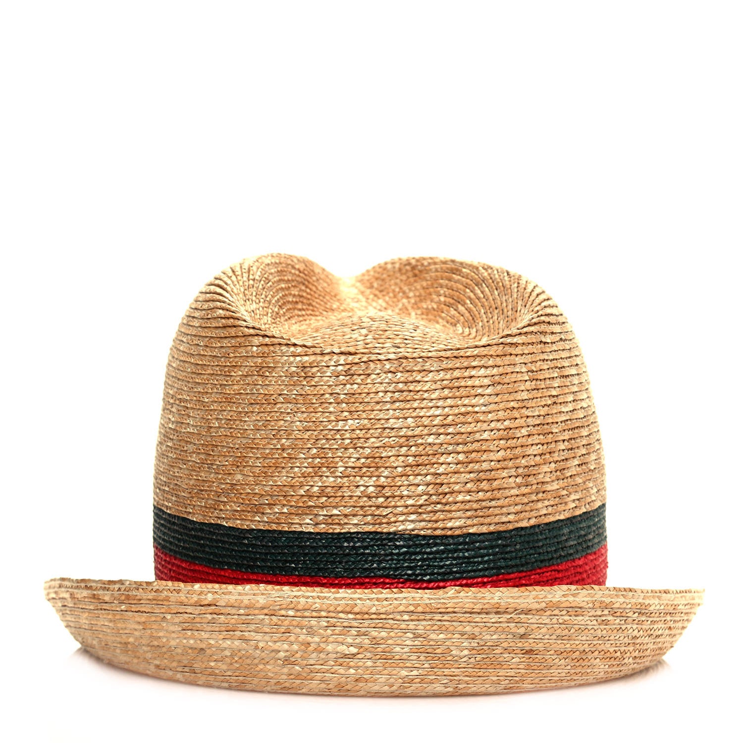 Gucci Abaca Straw Web Fedora Hat S 5 of 9