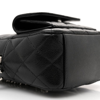 Chanel Caviar Quilted CC Mini Classic Backpack Black 8 of 12