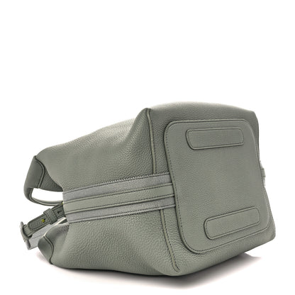 Loro Piana Grained Calfskin Large Bale Bag Yerba Mate 5 of 13