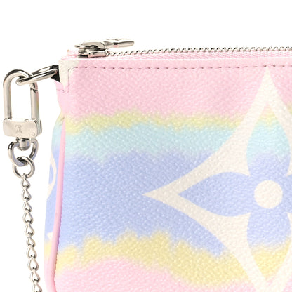 Louis Vuitton LOUIS VUITTON Monogram Escale Mini Pochette Accessories Pastel 10 of 11