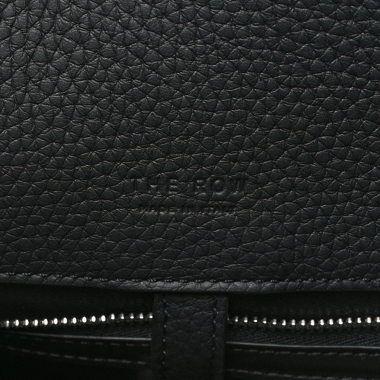 Grained Calfskin Margaux Shoulder 12 Black
