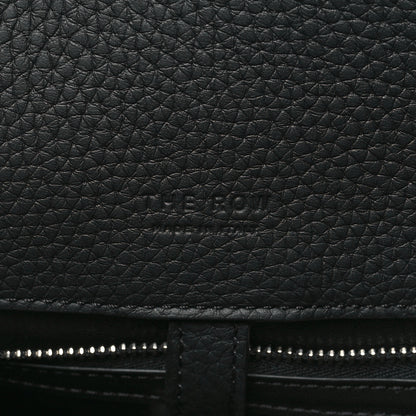 The Row Grained Calfskin Margaux Shoulder 12 Black 6 of 9
