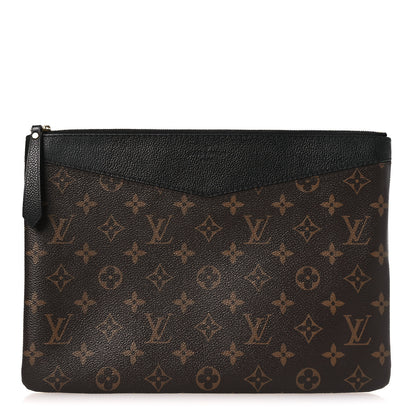 Louis Vuitton Monogram Daily Pouch Black 1 of 8