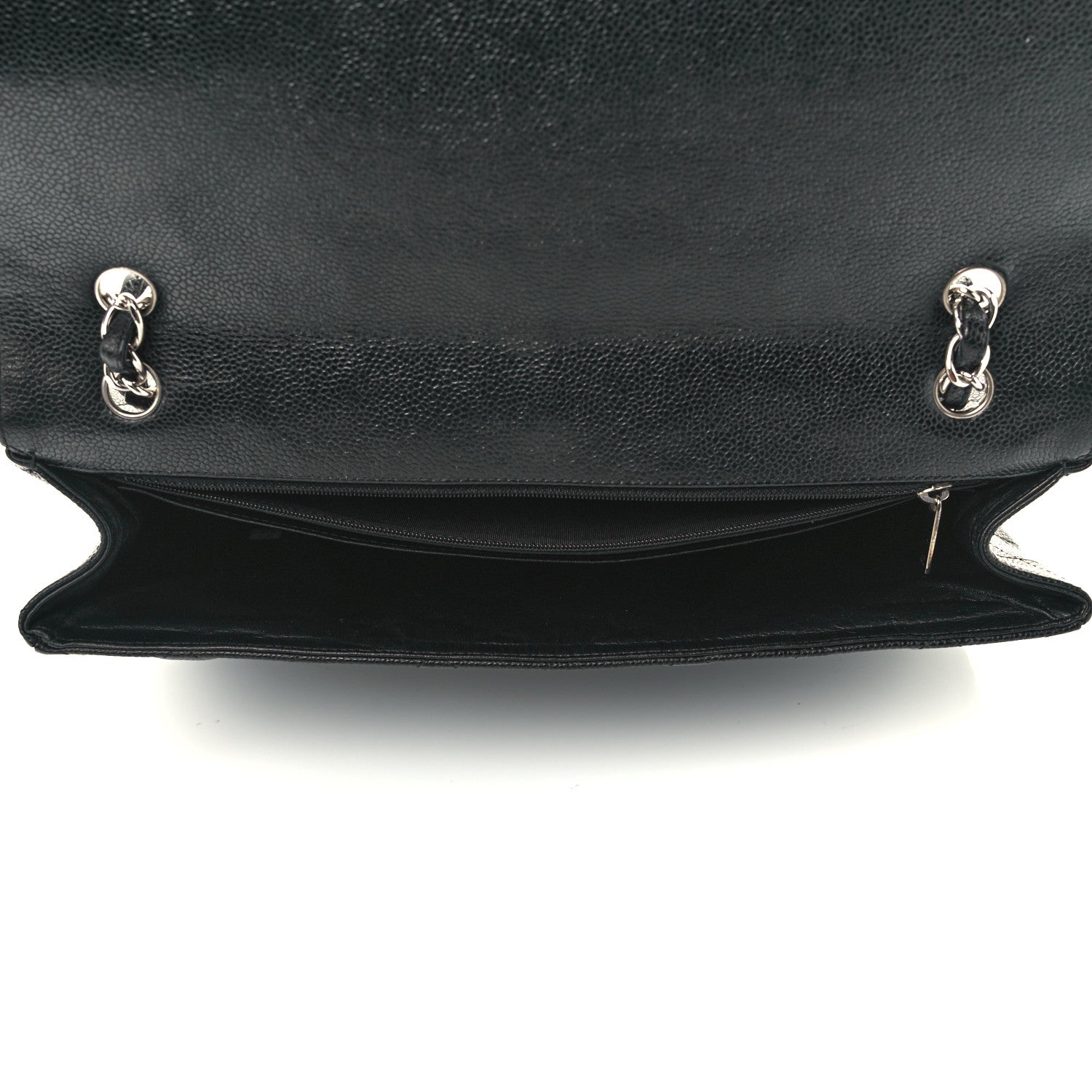 Chanel Caviar Quilted Maxi Single Flap Black 5 of 12