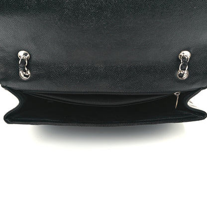 Chanel Caviar Quilted Maxi Single Flap Black 5 of 12
