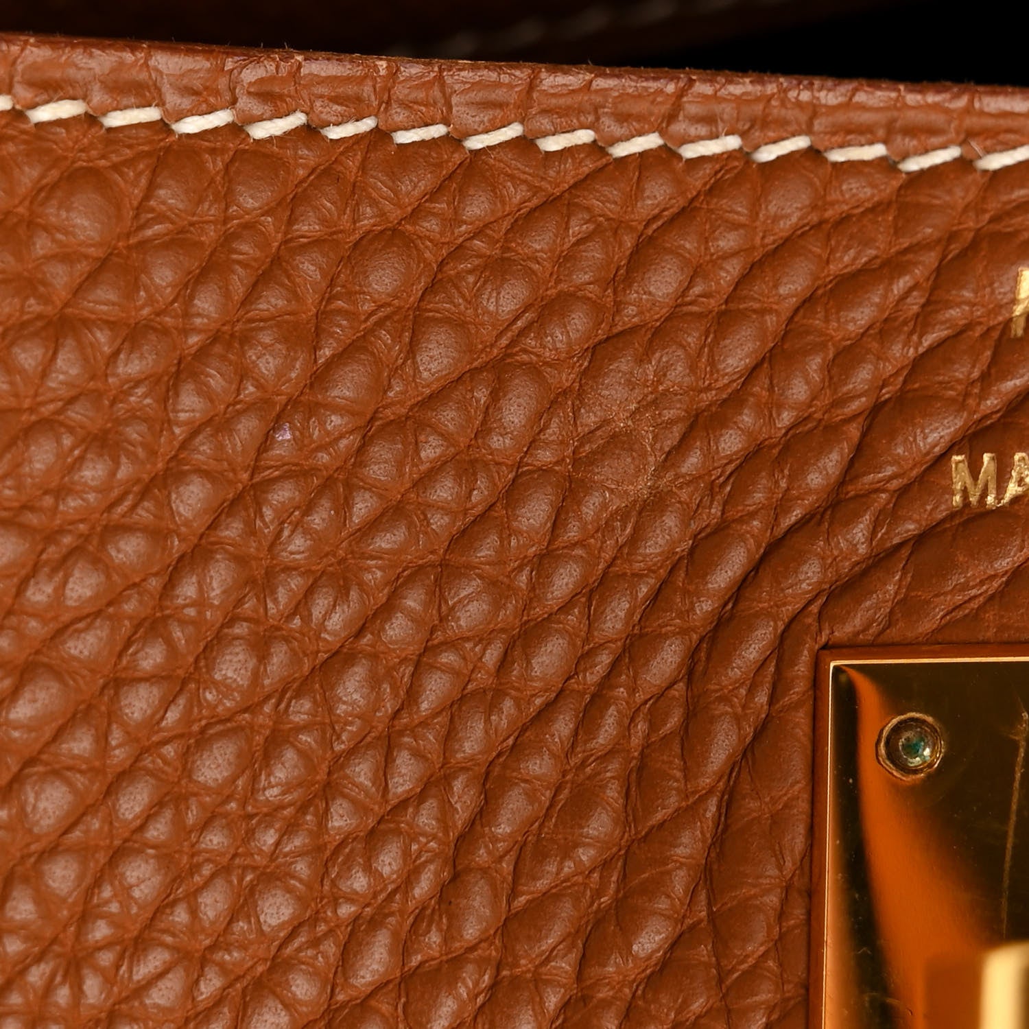 Hermes Togo Kelly Retourne 35 Gold 14 of 14
