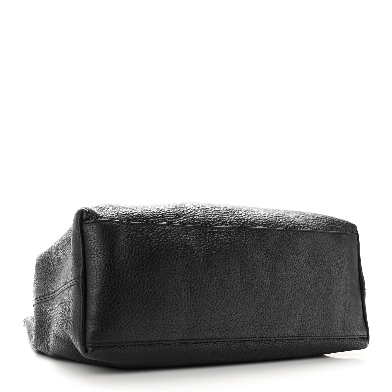 Gucci Pebbled Calfskin Medium Soho Chain Shoulder Bag Black 4 of 10