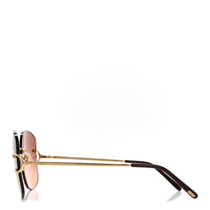 Cartier Metal C Decor CT0037RS Sunglasses Gold 3 of 8