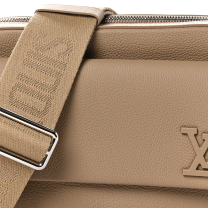 Louis Vuitton Calfskin Aerogram Fastline Messenger Sable Beige 8 of 10