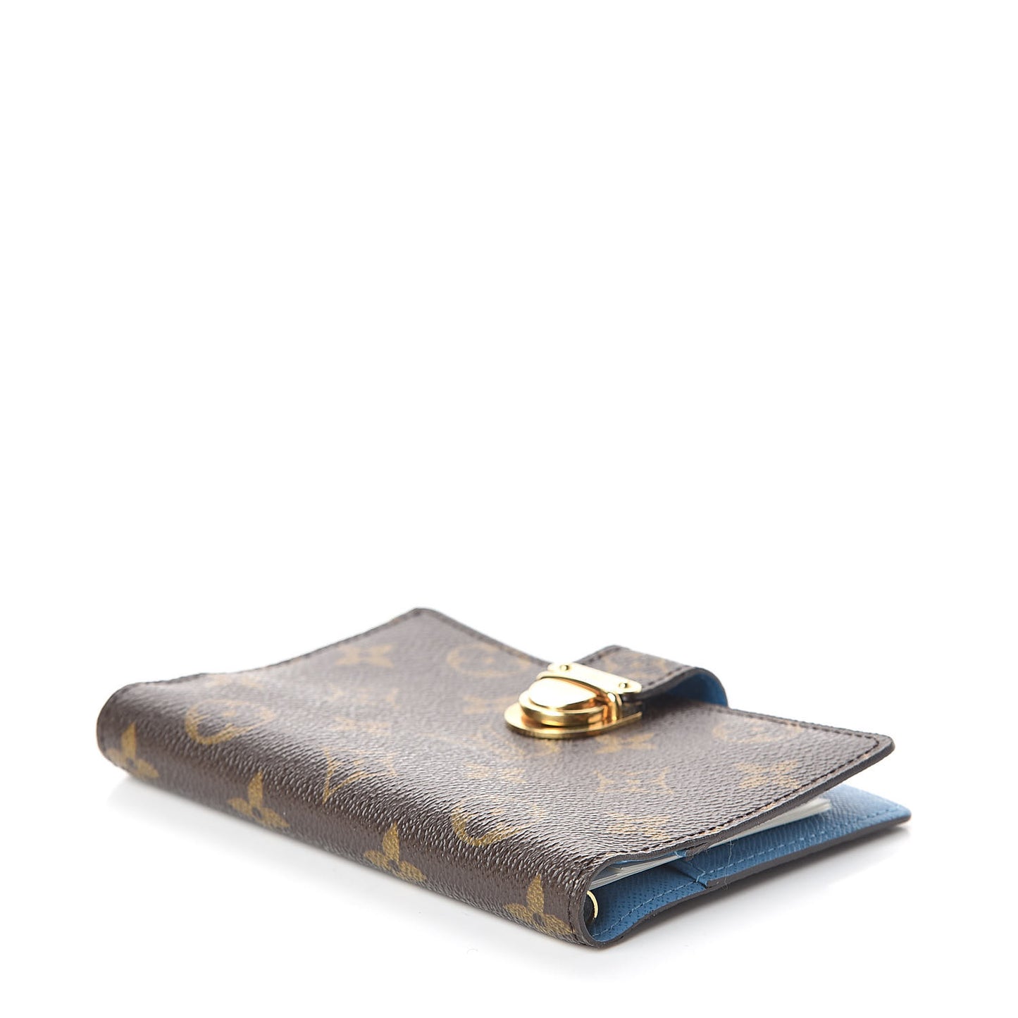 Monogram Koala Small Ring Agenda Cover Blue
