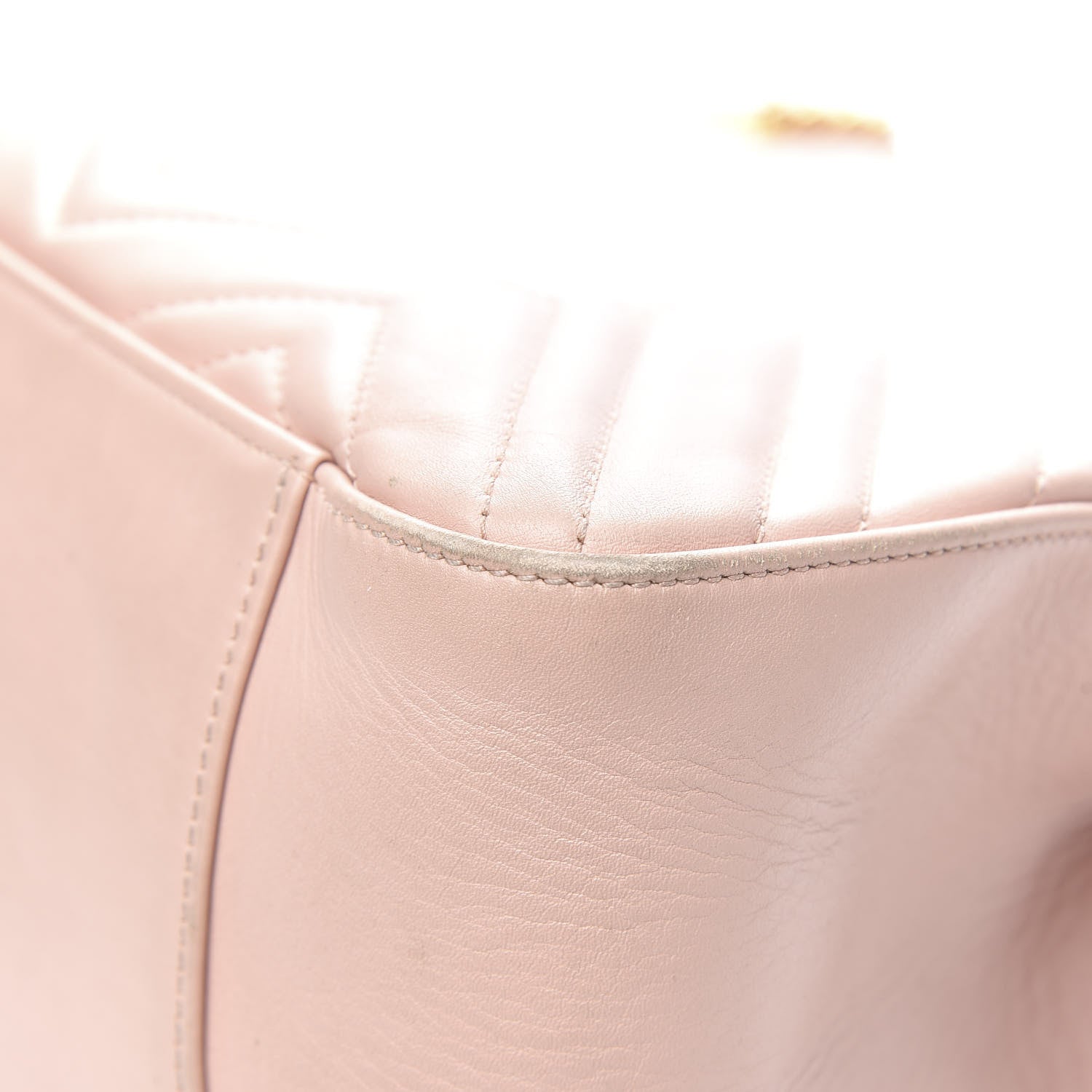 Gucci Calfskin Matelasse Medium GG Marmont Shoulder Tote Bag Perfect Pink 17 of 18