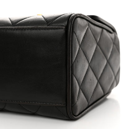 Chanel Lambskin Quilted Mini Square Flap Black 12 of 15