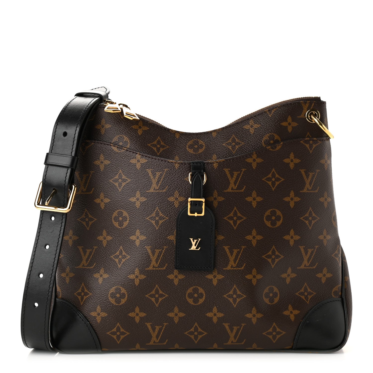 Louis Vuitton Monogram Odeon MM Black 1 of 11