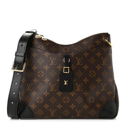 Louis Vuitton Monogram Odeon MM Black 1 of 11
