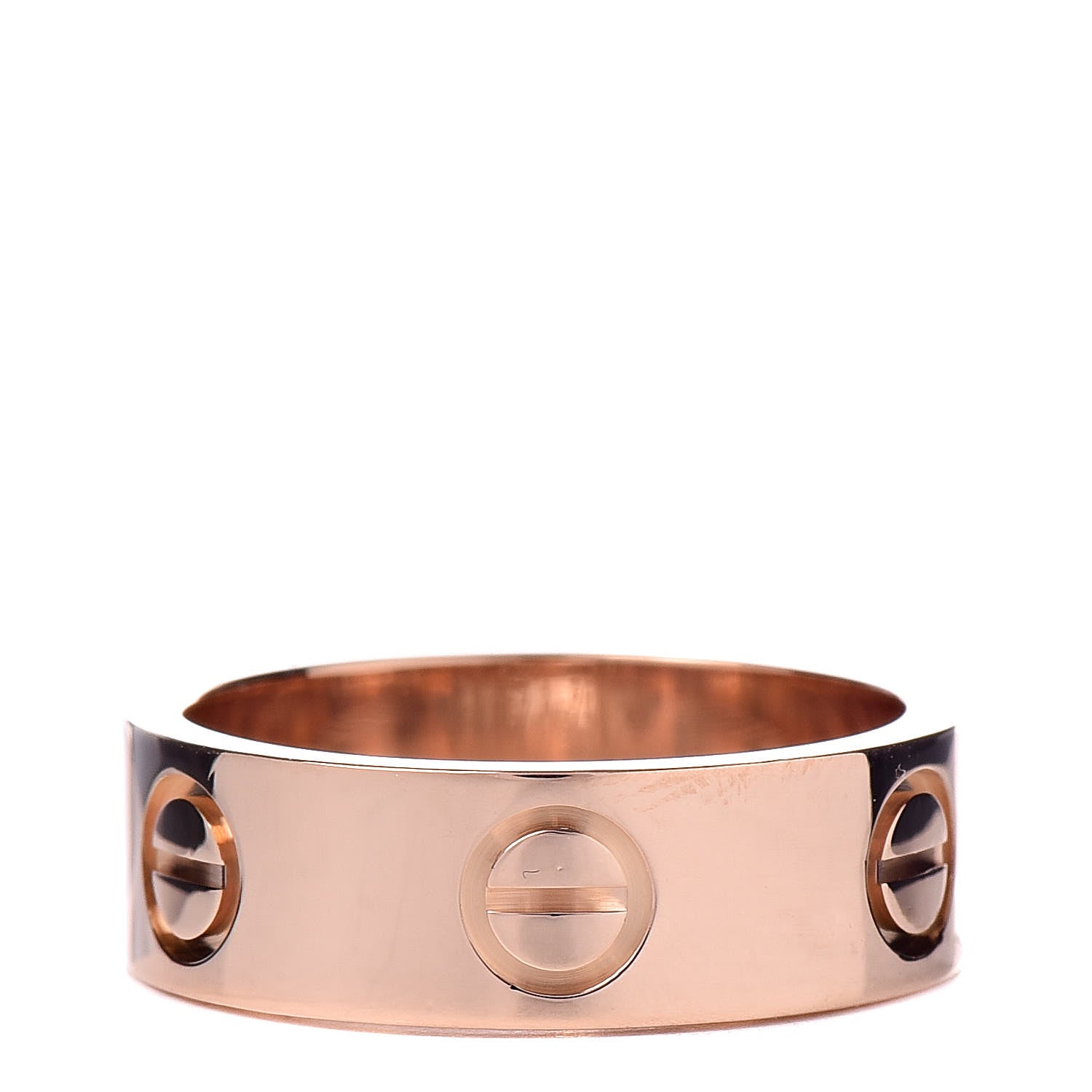 Cartier 18K Pink Gold 5.5mm LOVE Ring 48 4.5 3 of 5