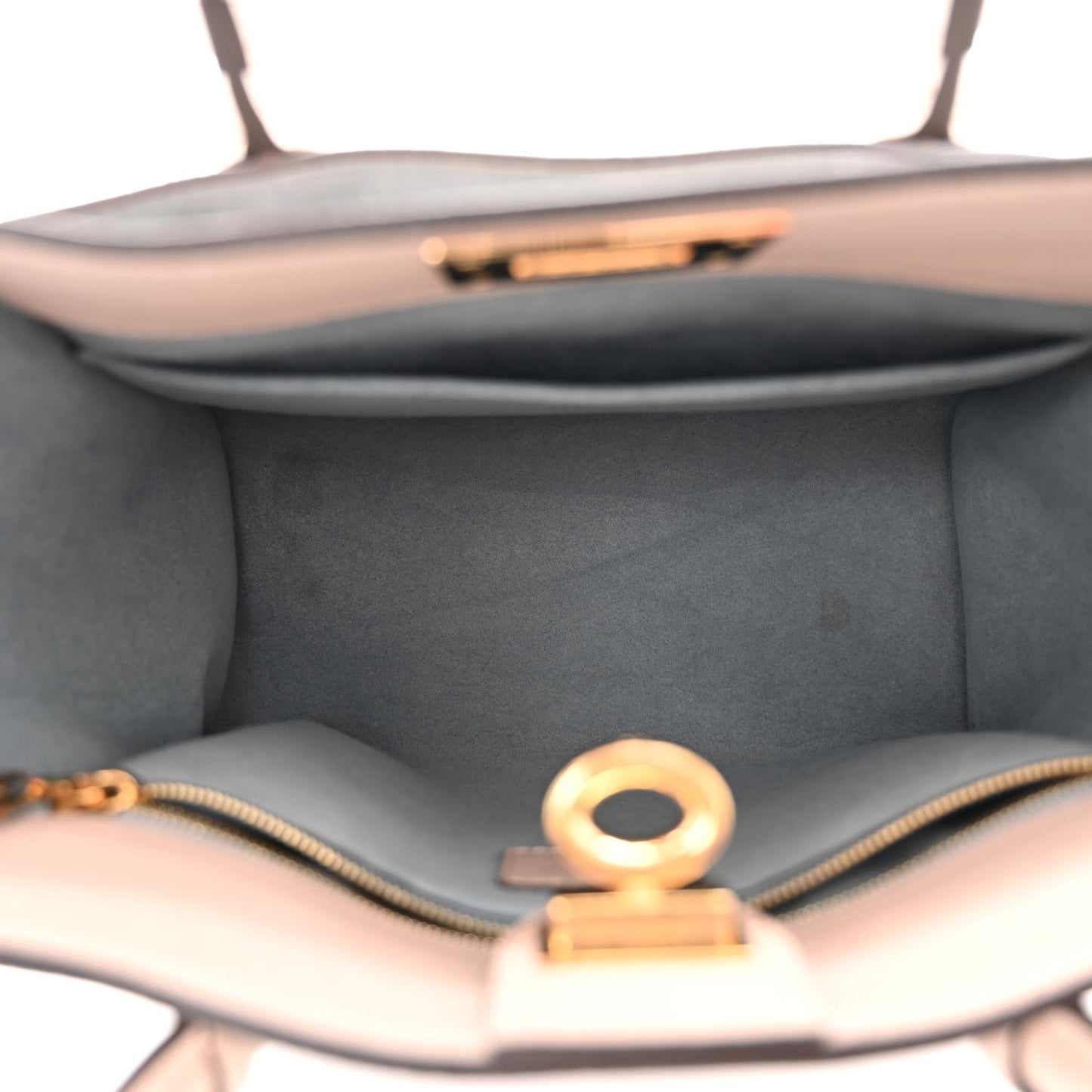 Calfskin Monogram On My Side PM Greige
