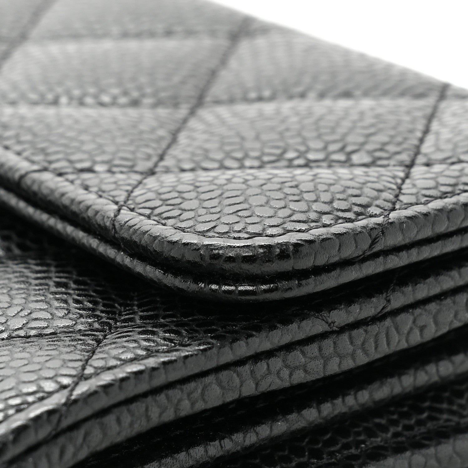 Chanel Caviar Quilted Large Flap Wallet Black 15 of 18