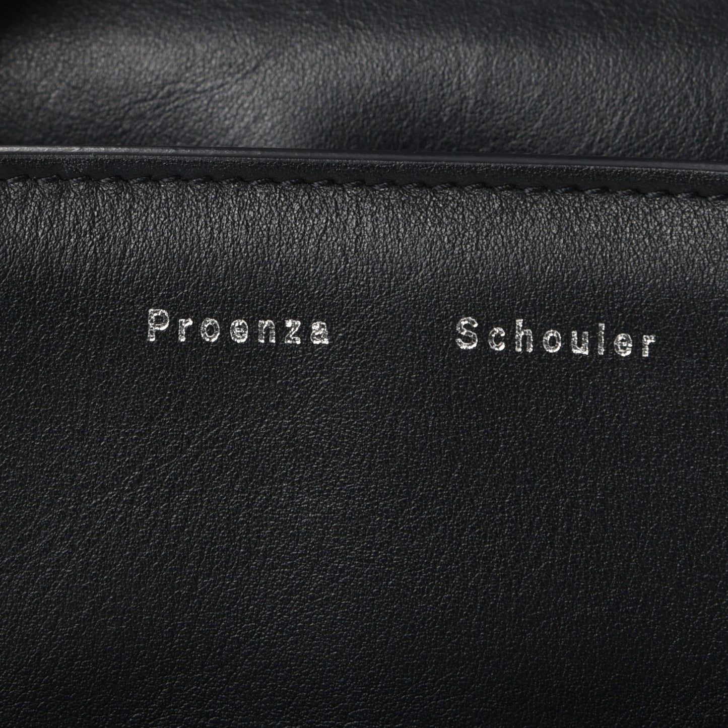 Calfskin PS11 Tiny Shoulder Bag Black