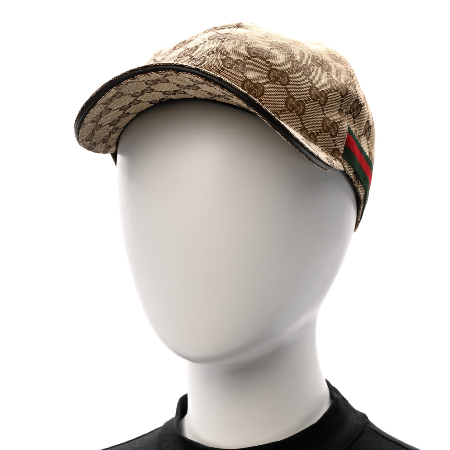 Monogram Web Baseball Hat M Beige Cocoa