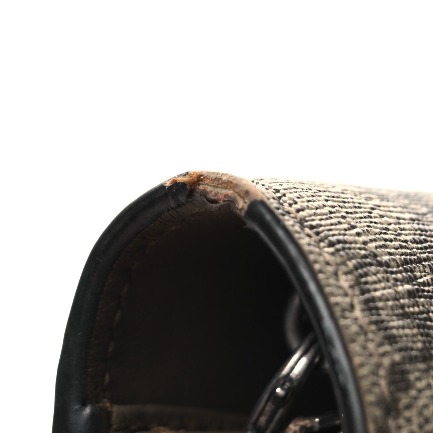 GG Supreme Monogram Mini Dionysus Chain Wallet Beige Taupe