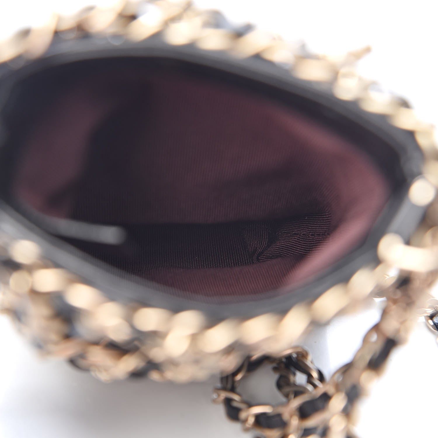 Chanel Lambskin Tech Me Out Clutch With Chain Black 5 of 12