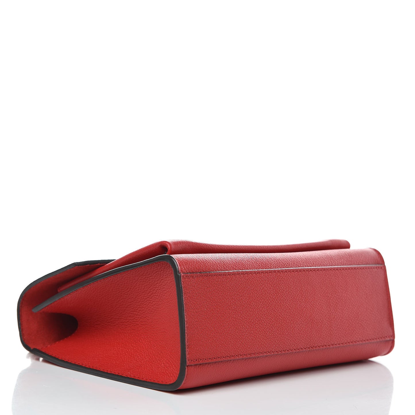 Soft Calfskin Mylockme Chain Bag BB Rubis