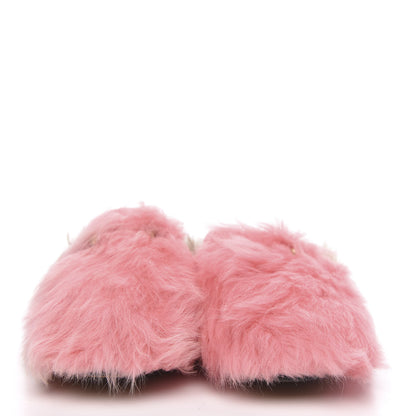 Gucci Merino Wool Womens Princetown Slippers 35 Pink 2 of 8