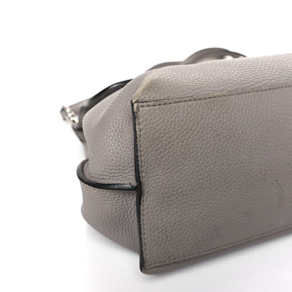Gucci Cellarius Calfskin Medium Bamboo Daily Top Handle Bag Storm Grey 7 of 13