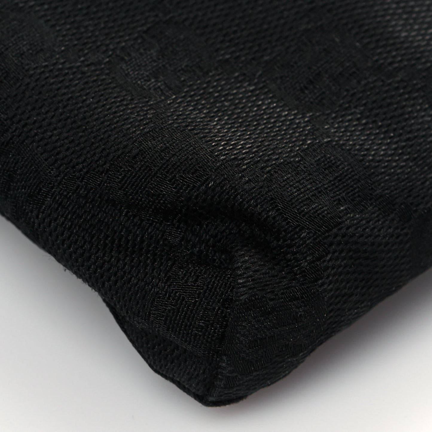 GG Monogram Double Pocket Belt Bag Black