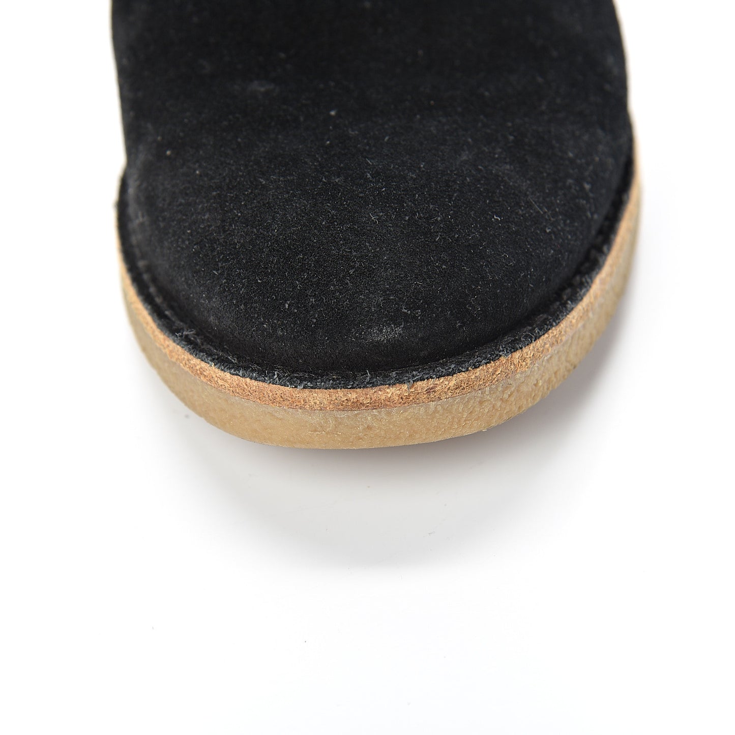 Suede Shearling Fauvist Boots 39 Black