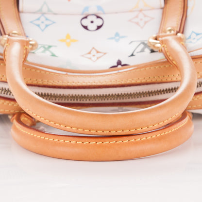 Louis Vuitton Monogram Multicolor Priscilla White 9 of 10